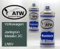 Preview: Volkswagen, Jadegrün Metallic 2C, LN6V: 400ml Sprühdose + 400ml Klarlack - Set, von ATW Autoteile West.